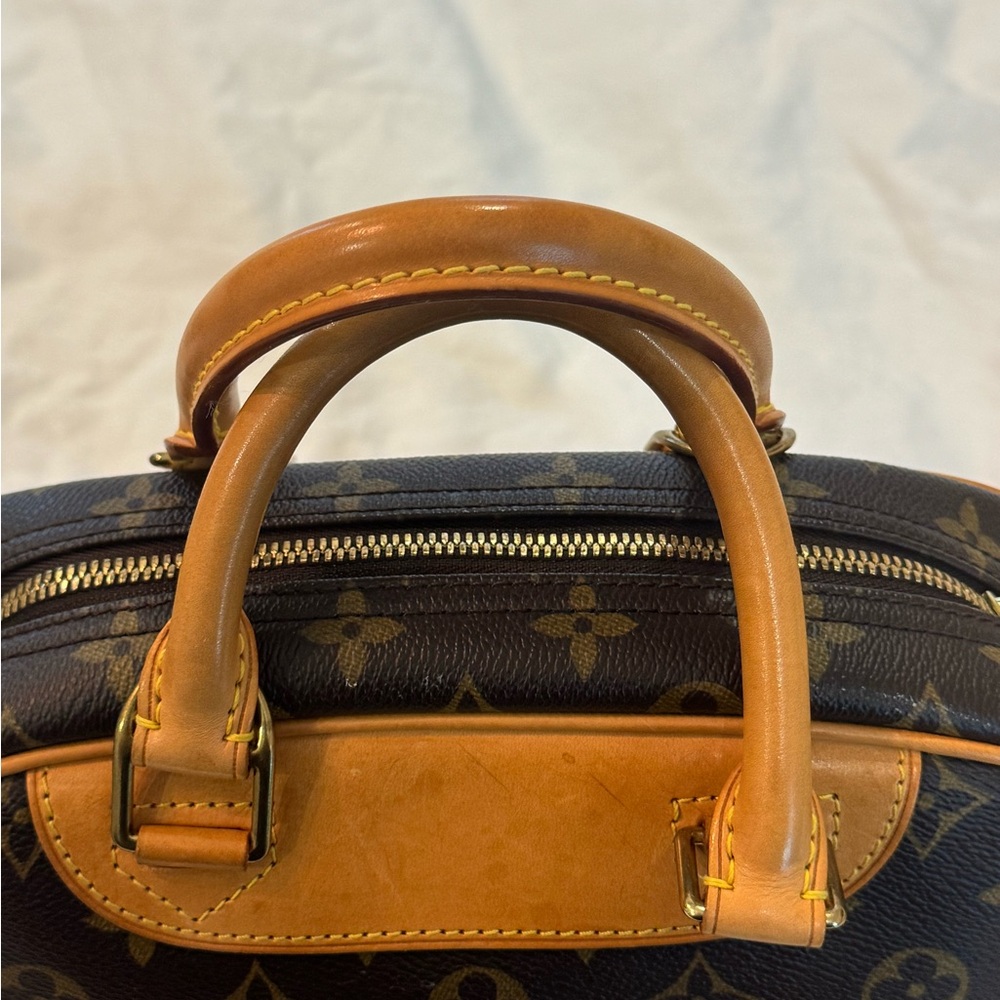 Louis Vuitton Brown Monogram Trouville Handbag - Picture 10 of 16